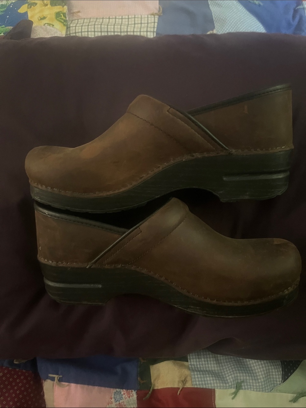 Dansko Clogs-brown